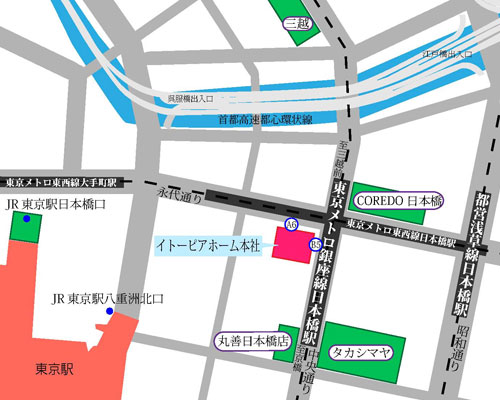 日本橋map